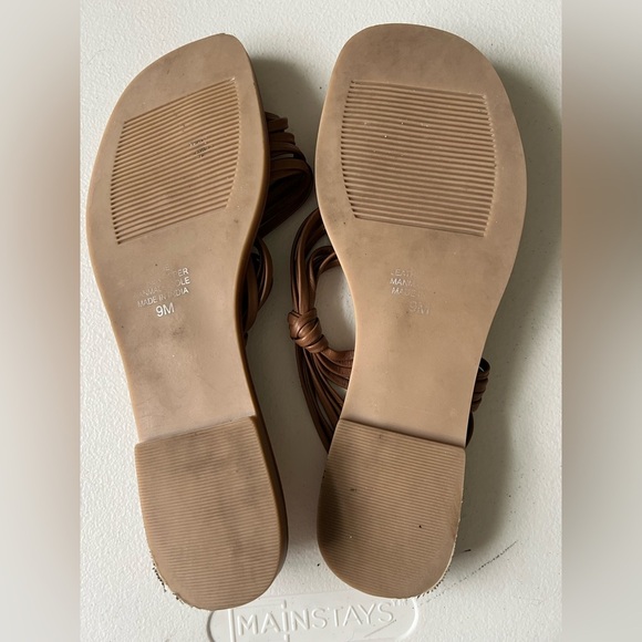 Matisse BROWN Women's Rogue
Strappy Toe Loop Sandal US  9 
Anthropologie - Picture 6 of 9